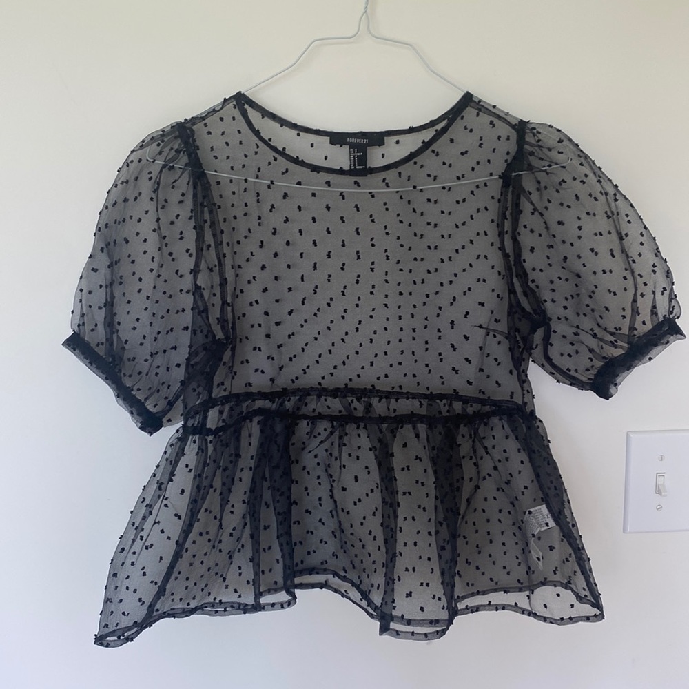 Forever 21 Sheer Top